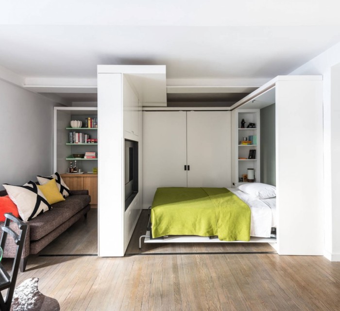 15 практичных идей, как правильно совместить спальню с гостиной