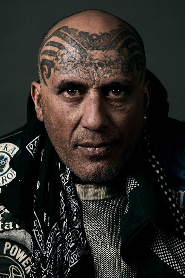Члены одной из опасных криминальных группировок Новой Зеландии