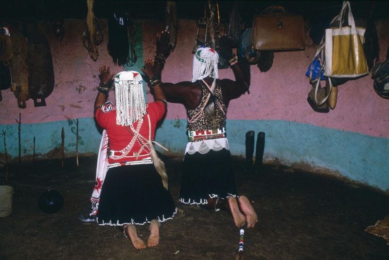Африканские колдуны сангома