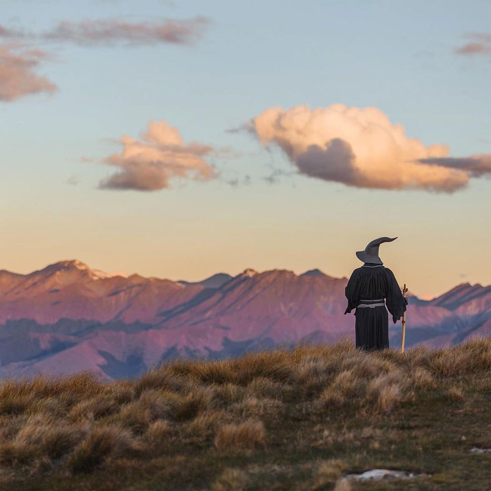 Путешествия Гендальфа по Новой Зеландии