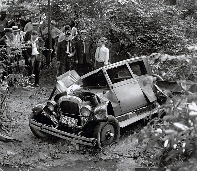 Автомобильные аварии из прошлого