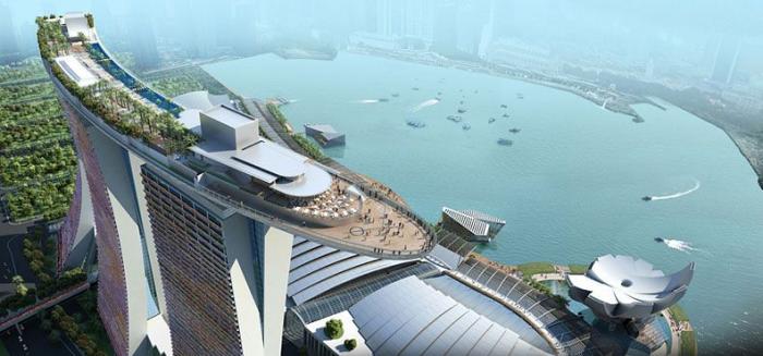 Отель Marina Bay Sands в Сингапуре