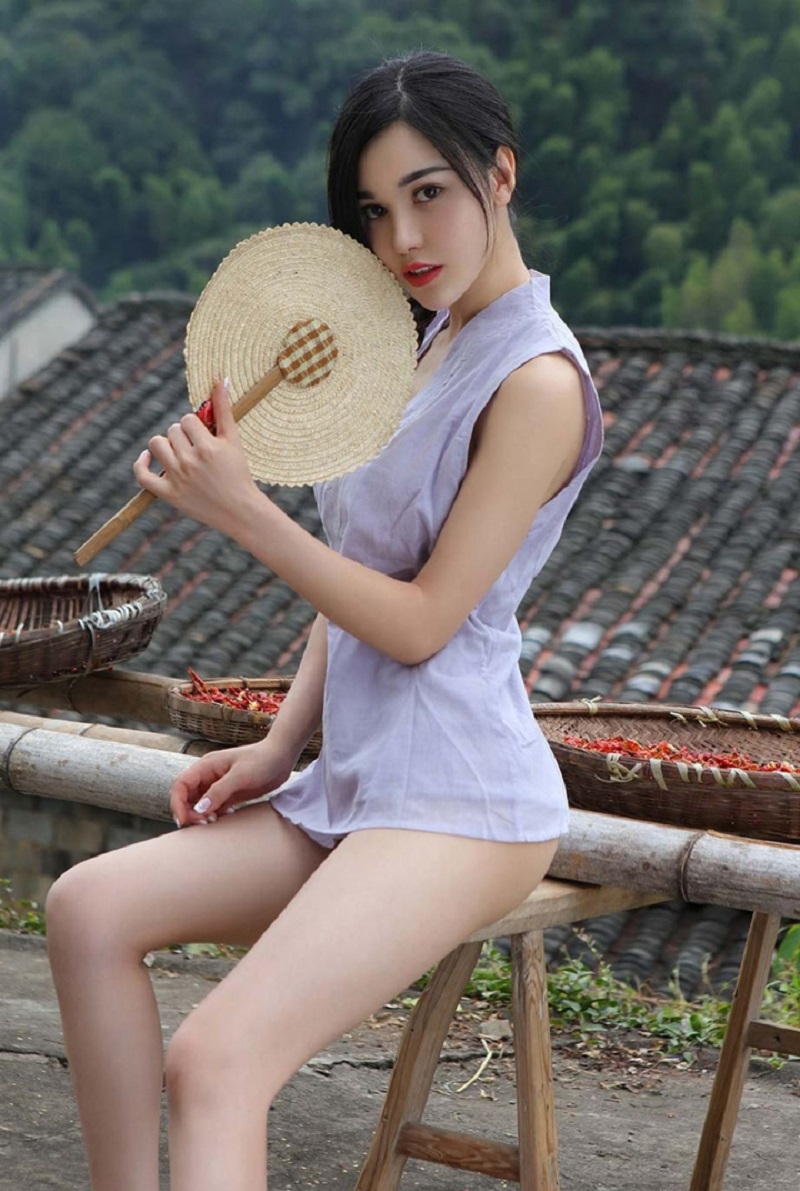Деревенские девушки в Китае