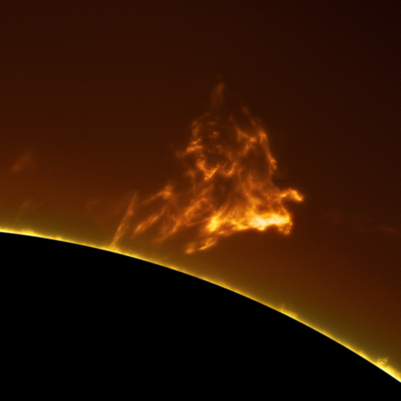 Снимки Солнца от астронома-любителя Алана Фридмана