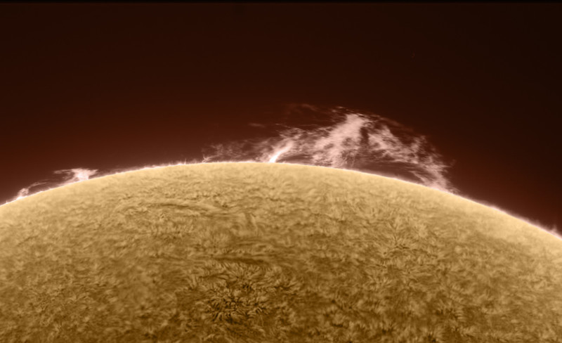 Снимки Солнца от астронома-любителя Алана Фридмана