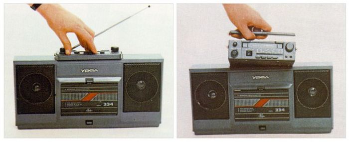 Популярные магнитолы 80-х в СССР
