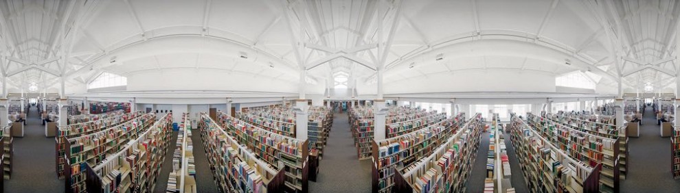 Панорамные снимки библиотек США от Томаса Шиффа
