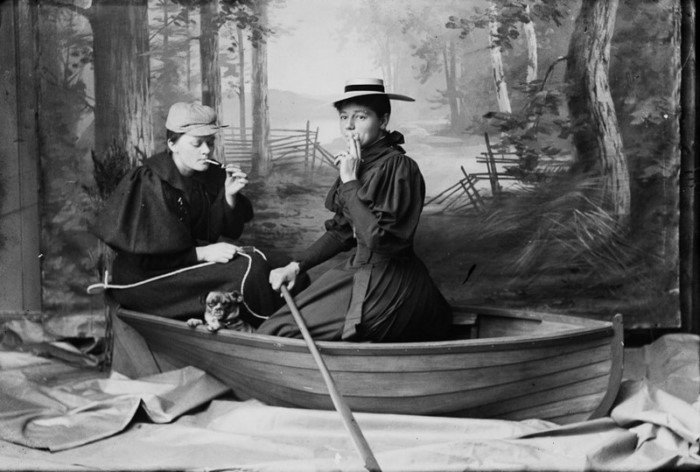 Как норвежки экспериментировали в фотостудии в 1900-е годы