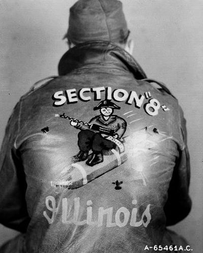 Рисунки на куртках американских пилотов Второй мировой войны