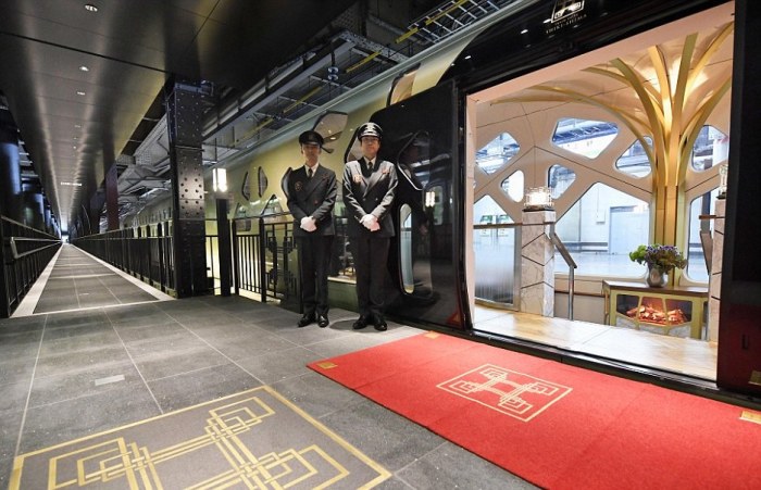 Shiki-Shima – уникальный японский поезд класса люкс