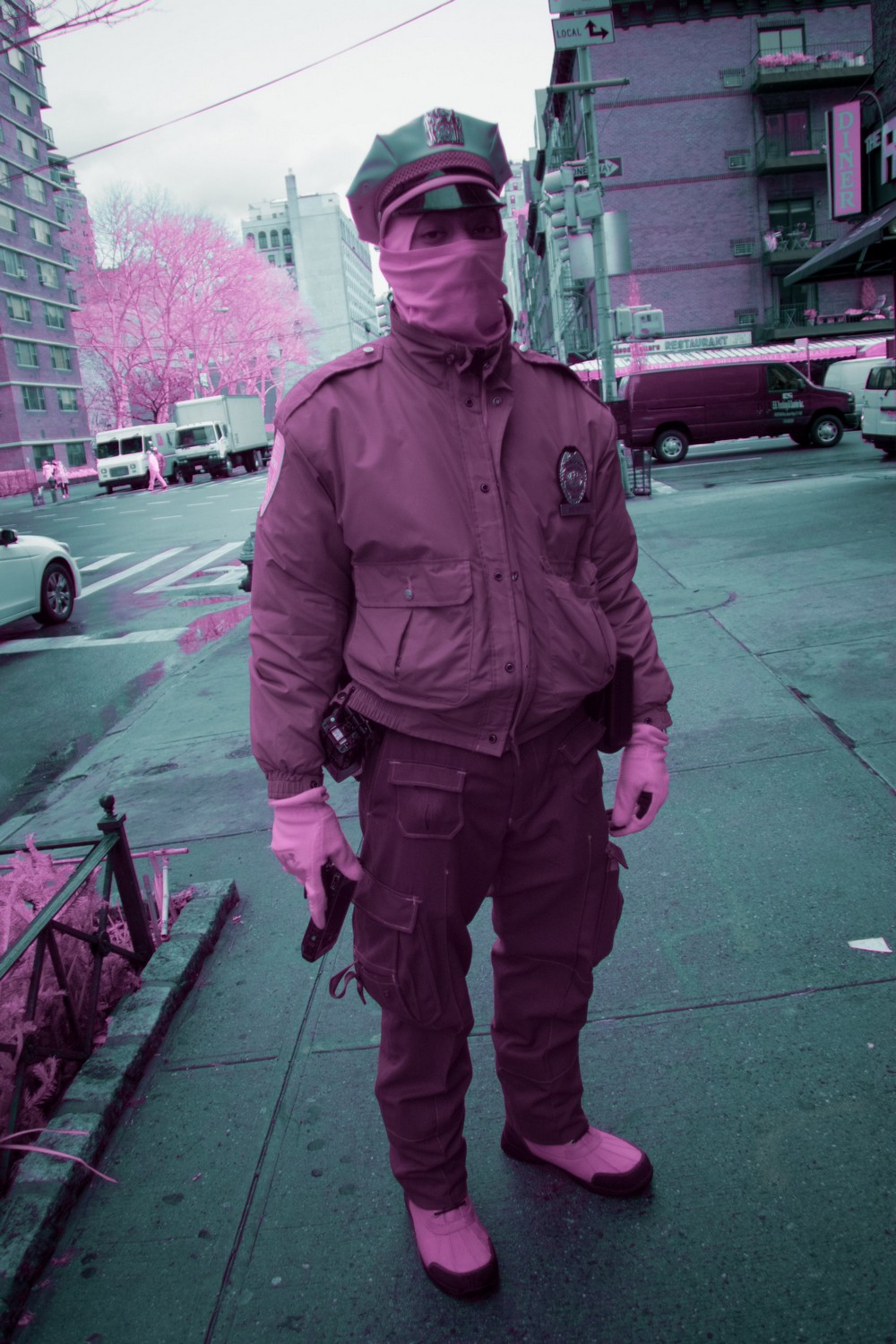 Инфракрасные снимки Нью-Йорка от Райана Берга