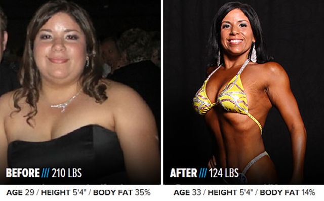 45 людей, которые превратили жир в спортивное тело