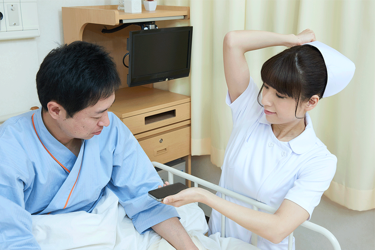 Забавные снимки японской медсестры