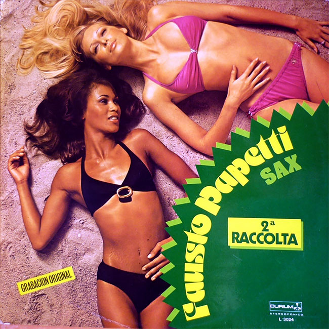 Соблазнительные девушки в бикини с обложек пластинок 60-80-х годов