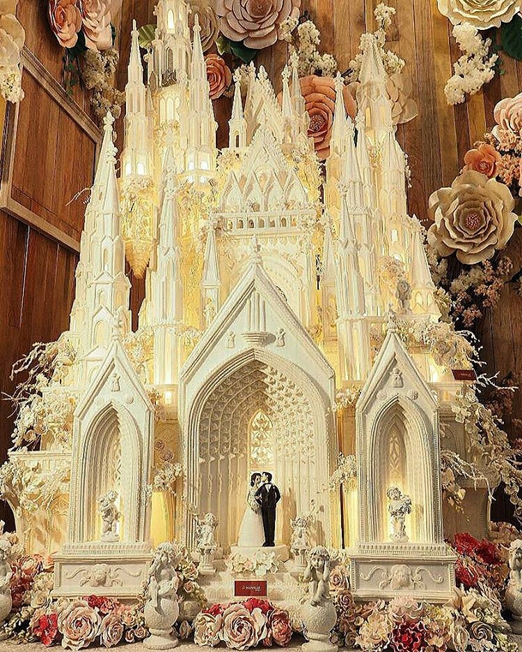 Невероятные свадебные торты от кондитерской Le Novelle Cake