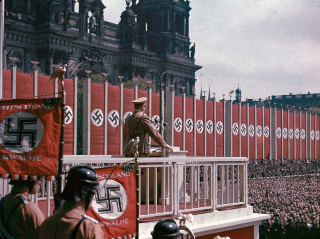 Нацистская Германия на цветных снимках