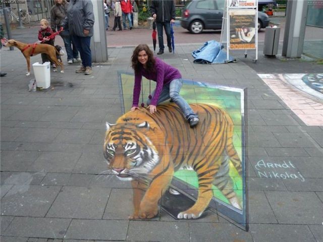 Впечатляющие уличные рисунки со всего мира