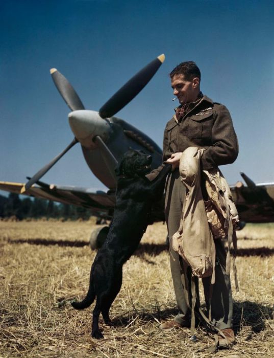 Редкие цветные фото Второй мировой войны