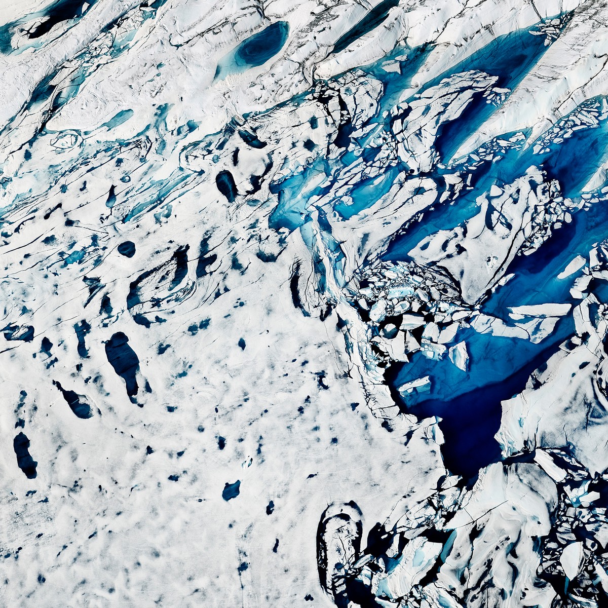 Хрупкая красота тающих арктических льдов