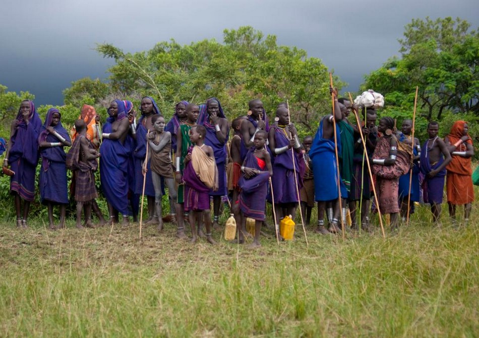Племя боди в эфиопии фото