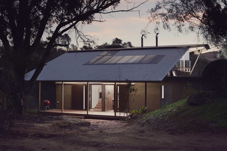 Современная дом-хижина в Австралии