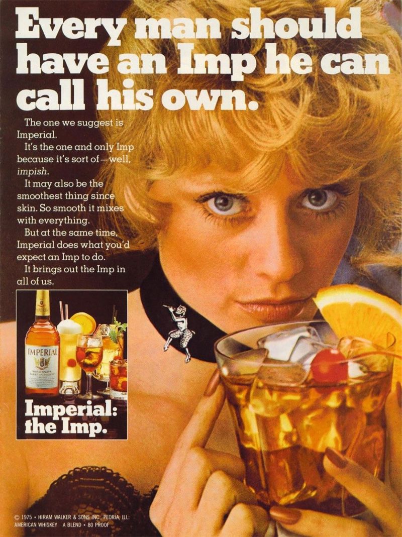 Тактика рекламы алкоголя: женщина и бутылка