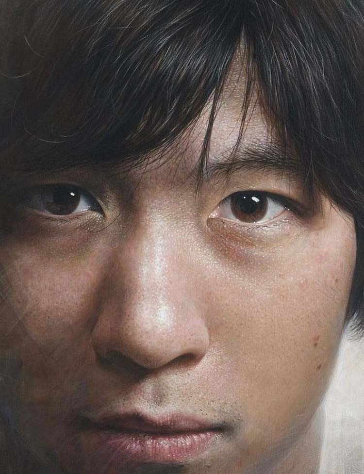 Гигантские гиперреалистичные портреты от Джунгуон Юнга