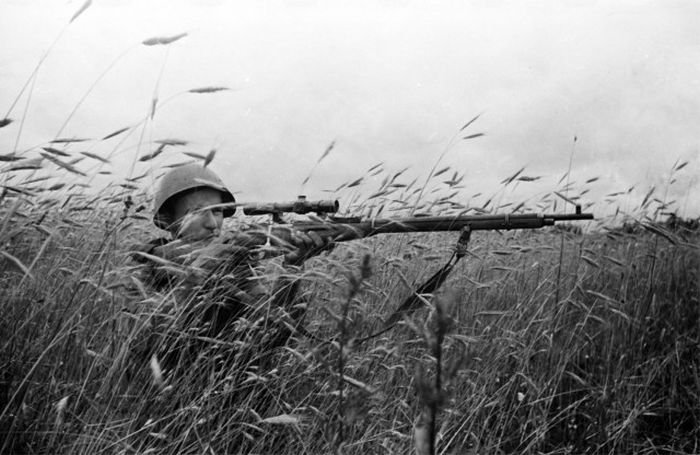 Министерство обороны опубликовало редкие снимки Великой Отечественной войны