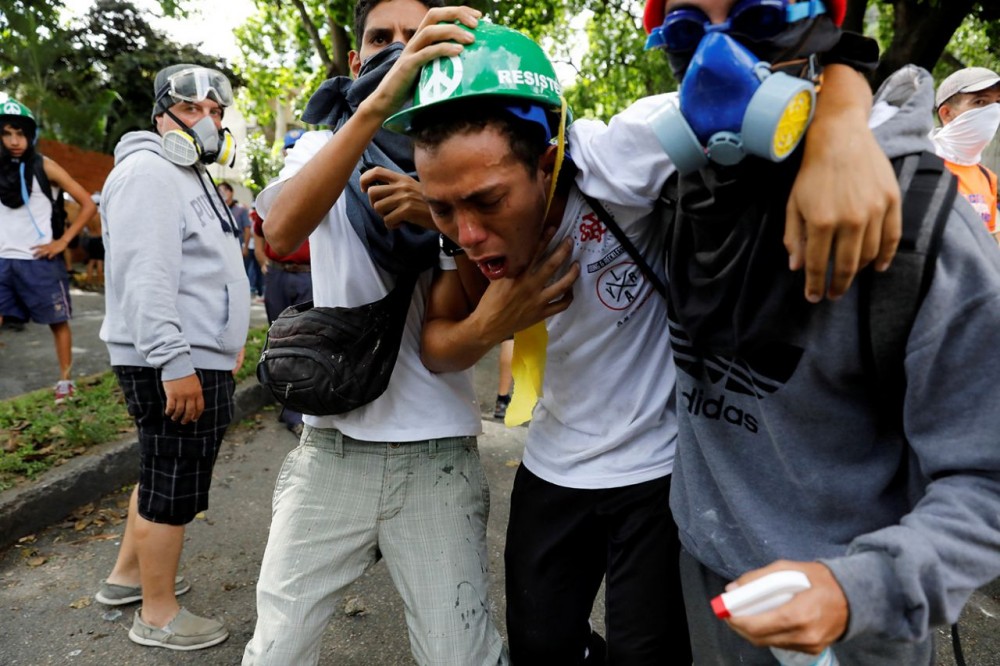 Беспорядки в городах Венесуэлы