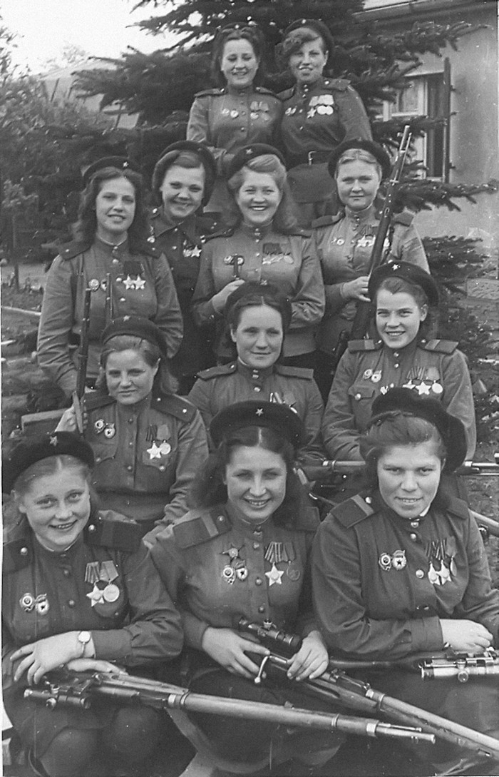 Женщины-снайперы — лучшие стрелки времен Второй мировой войны