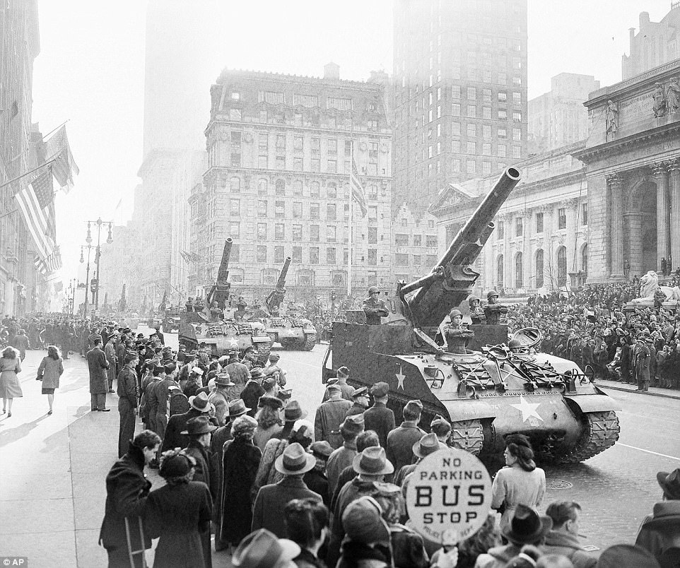Манхэттен в 1940-х годах