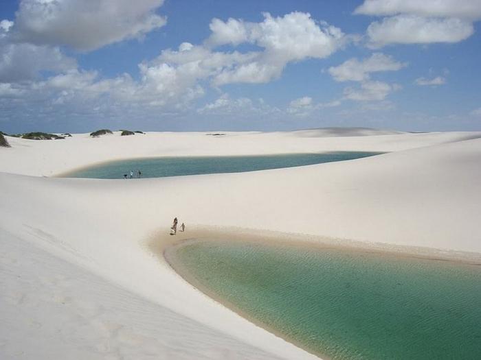 Белые пески Lencois Maranhenses