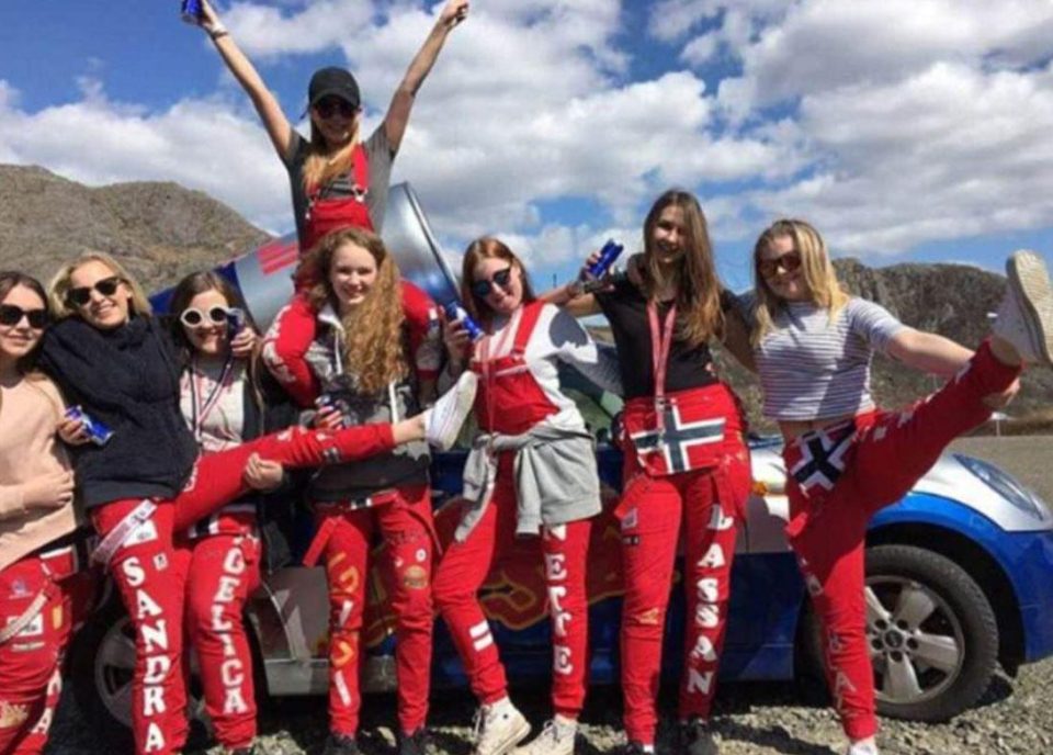 Как норвежские подростки отметили окончание школы