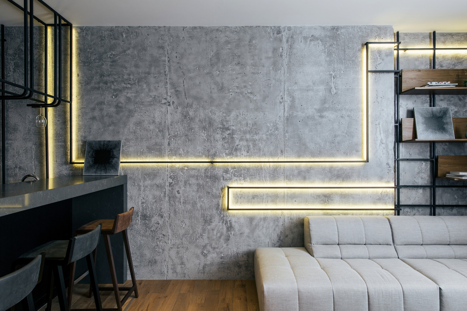 Современный дизайн интерьера квартиры в Киеве