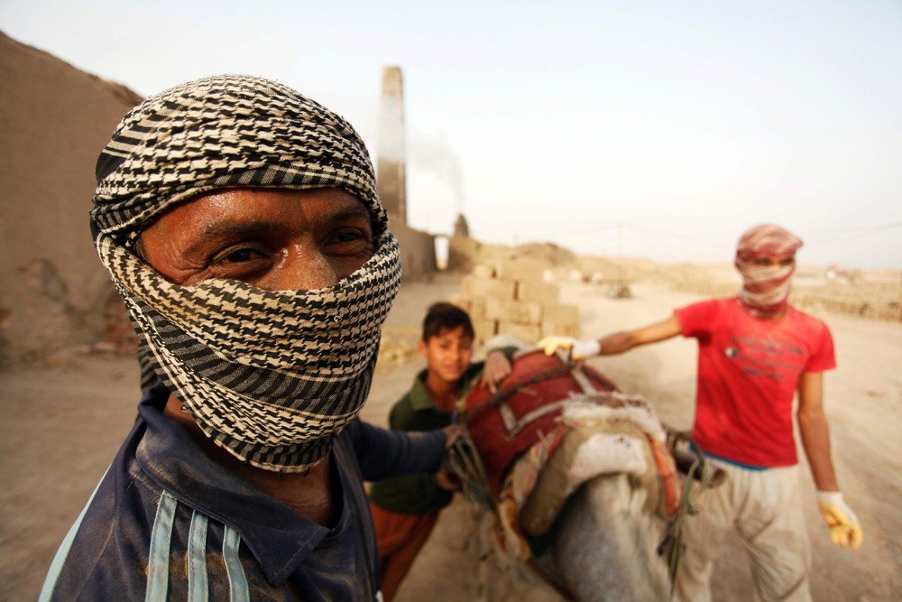 Производство кирпича в Ираке