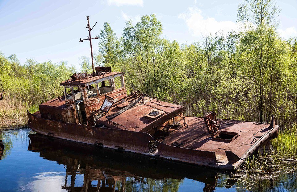 Заброшенные корабли Чернобыля