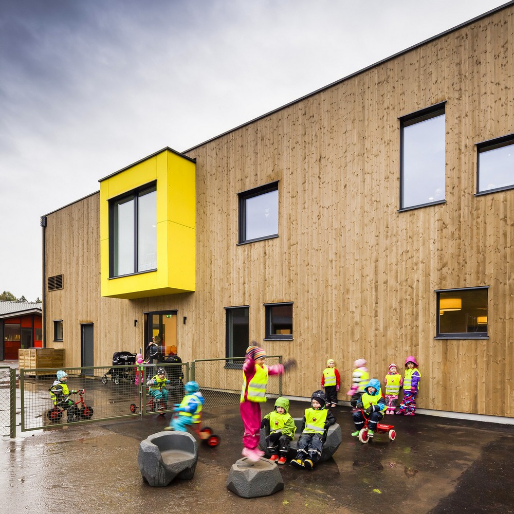 Современный детский сад в Швеции