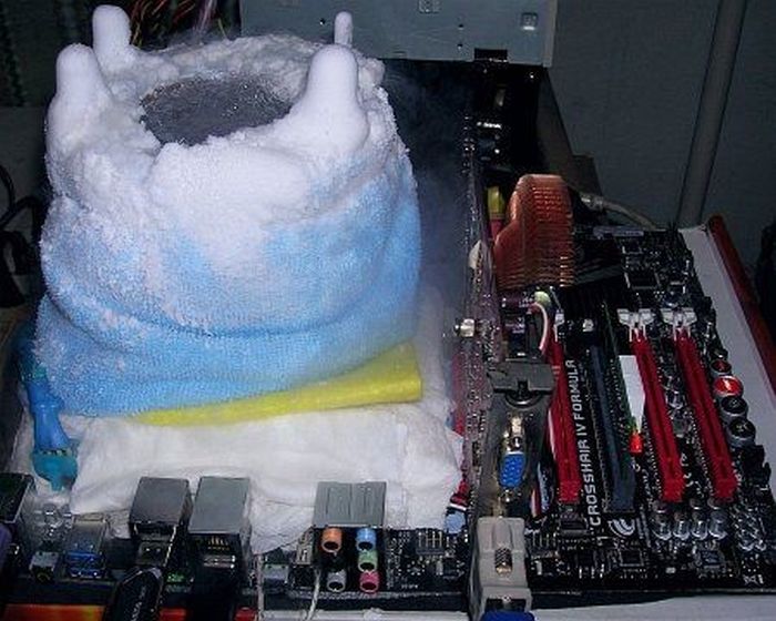 Необычные способы охладить компьютер летом
