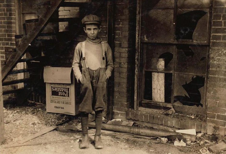 Детский труд в США на снимках 1900-х годов