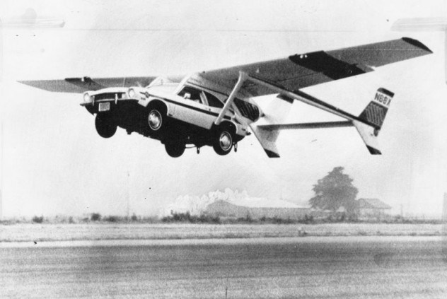 Летающие автомобили, которые существовали на самом деле