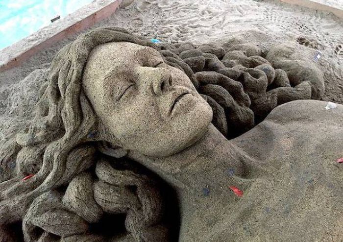 Песочные скульптуры от Тосихико Хосаки