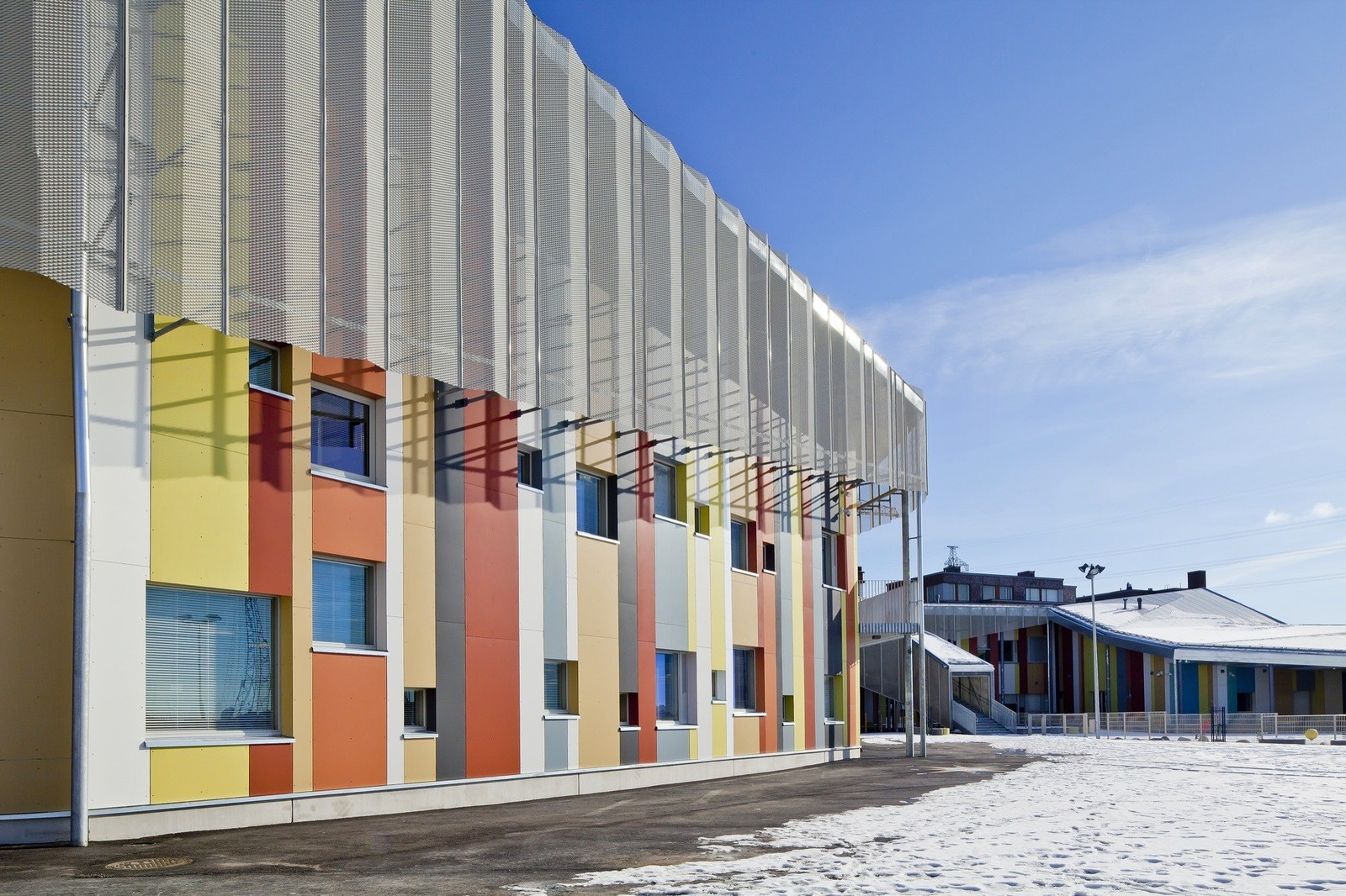 Школа и детский сад в Финляндии