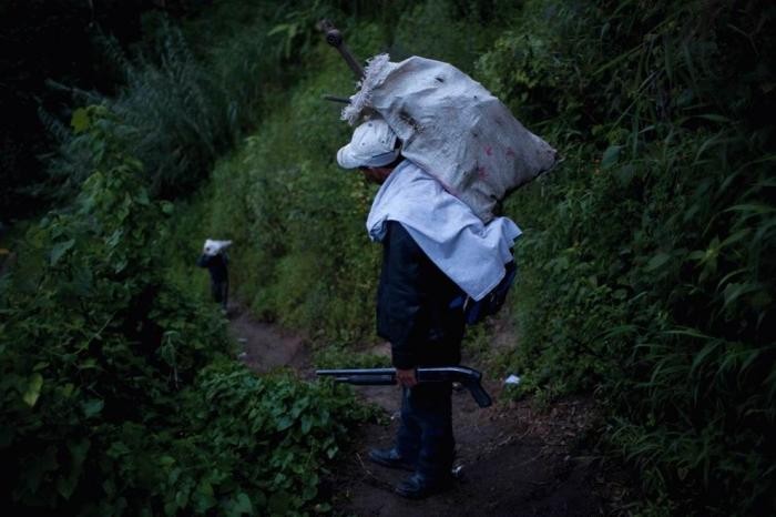 Опасная работа в Гватемале