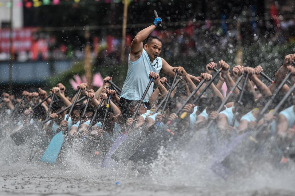Китайский фестиваль лодок-драконов