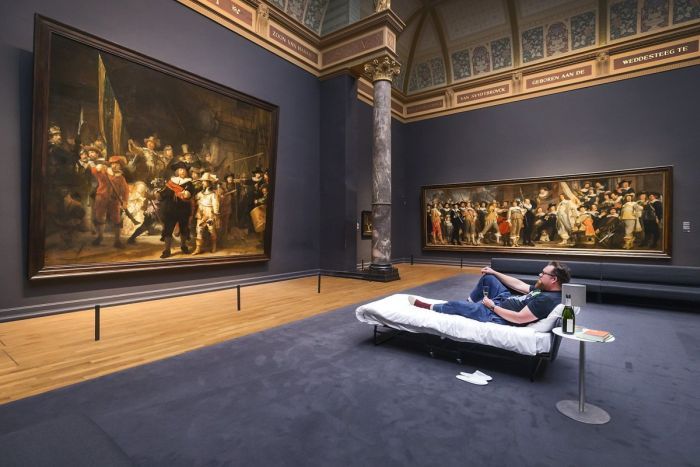 Посетитель выставки переночевал в музее Рейксмюсеум в Амстердаме
