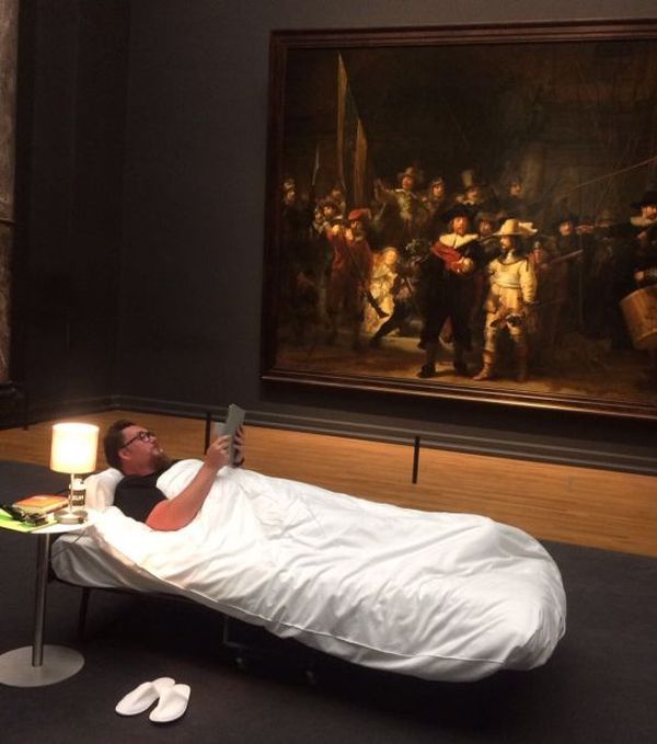 Посетитель выставки переночевал в музее Рейксмюсеум в Амстердаме