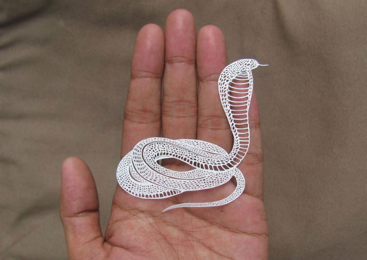 Индийский художник творит чудеса из бумаги