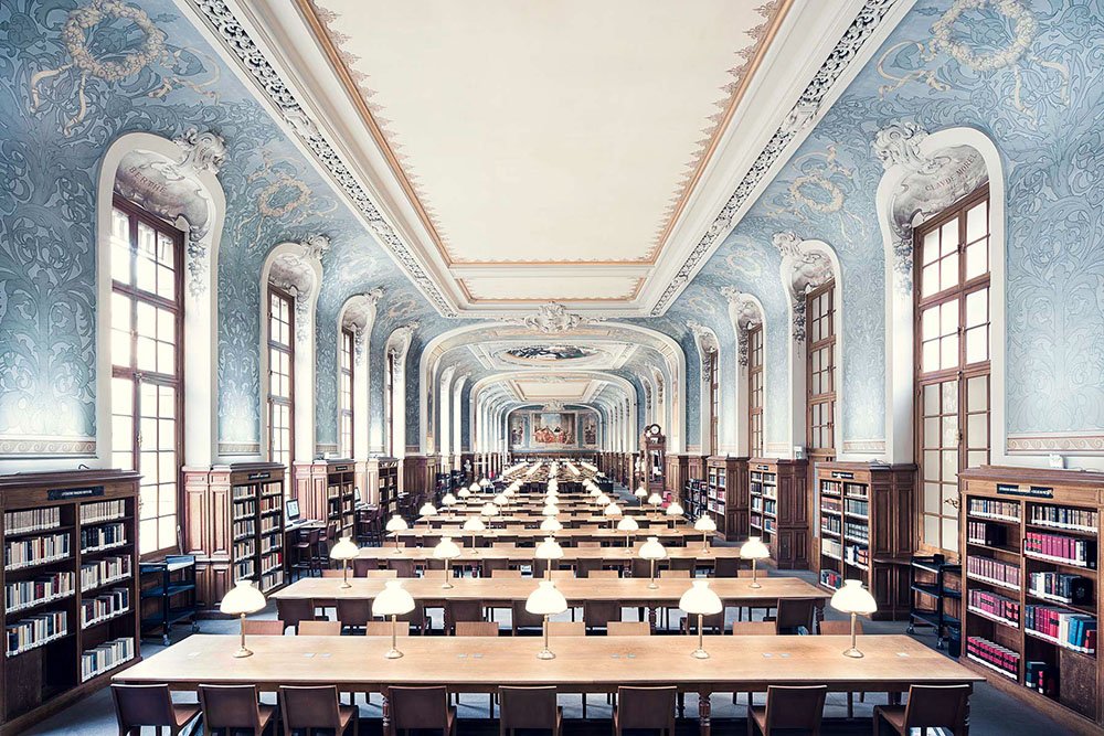 Библиотеки Европы на снимках Тибо Пуарье