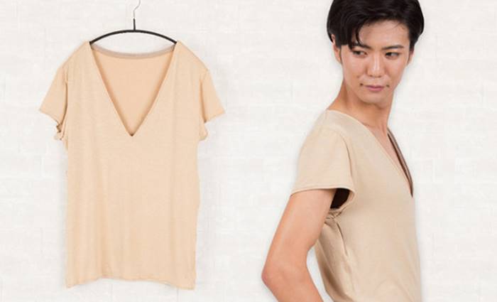 В Японии придумали одежду, скрывающую мужские соски