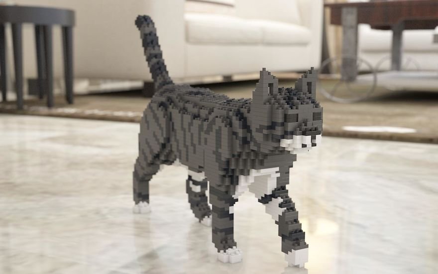 Кошки из LEGO